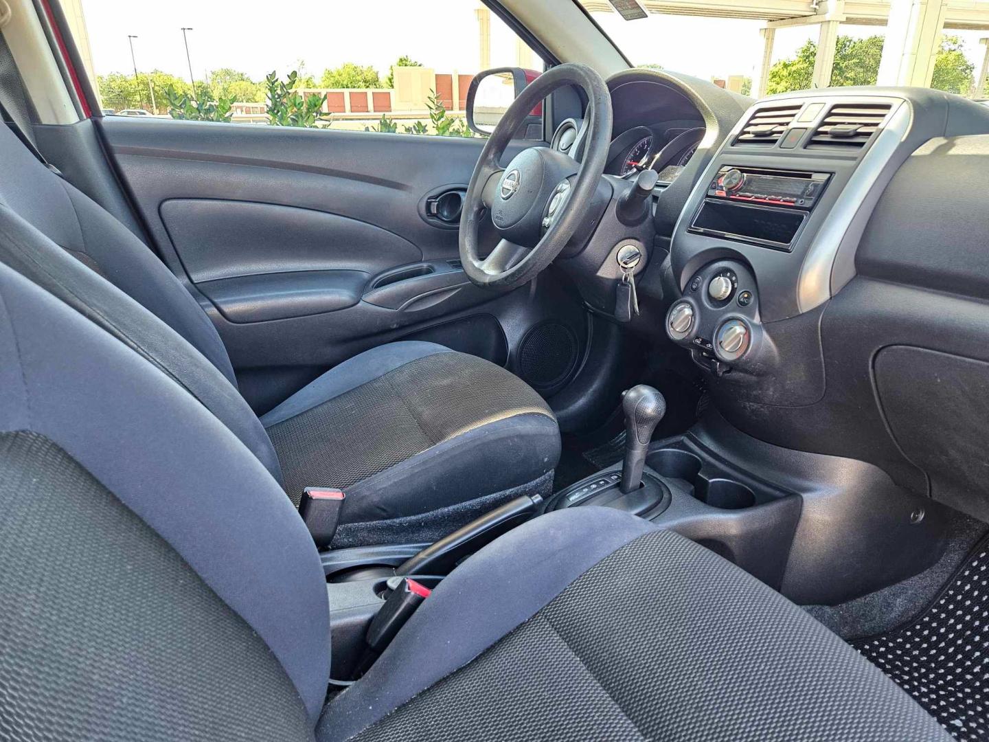 2012 Red /Black Nissan Versa (3N1CN7AP8CL) , located at 5005 Telephone Rd., Houston, TX, 77087, (713) 641-0980, 29.690666, -95.298683 - Photo#6